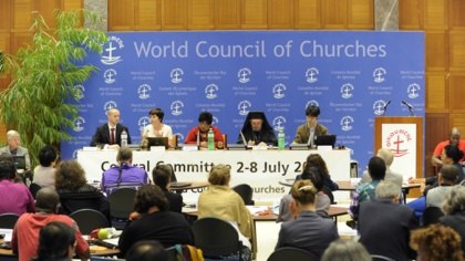 EJF presents to World Council of Churches Central Committee