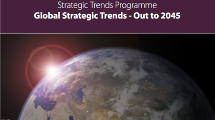 UK military highlights threat that climate change poses to global security