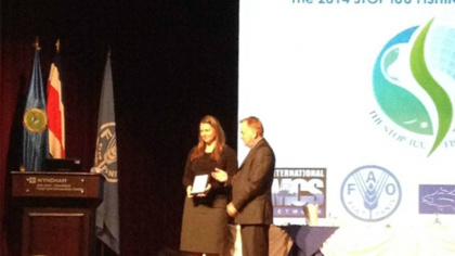 EJF second place in IMCS Network ‘Stop IUU Fishing Award’
