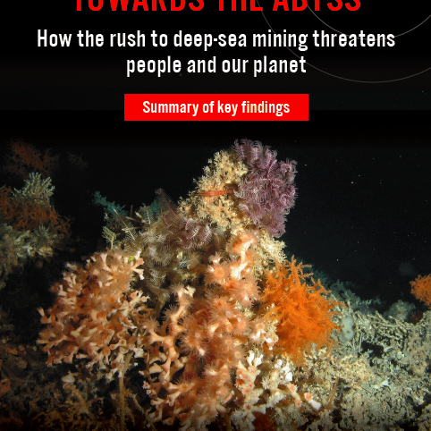 Towards the abyss: how the rush to deep-sea mining threatens people and our planet - summary briefing
