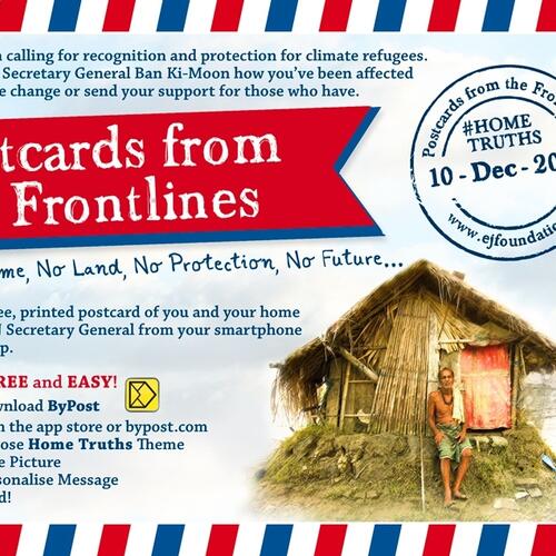 EJF's 'Postcards from the Frontlines' goes live!