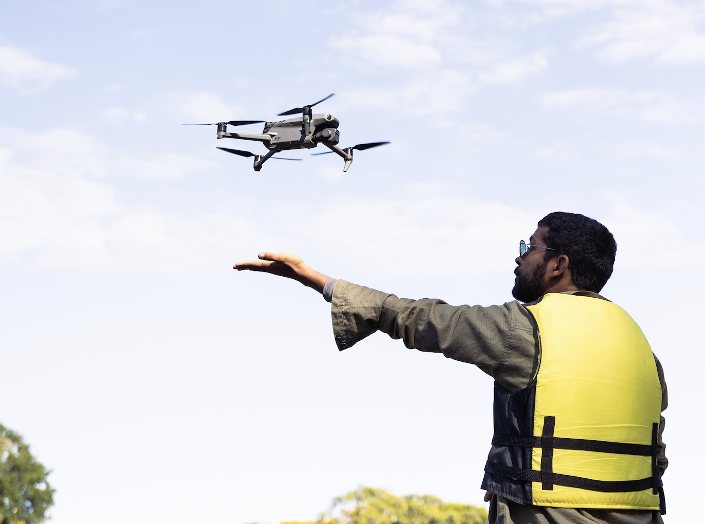 environmental defenders drone