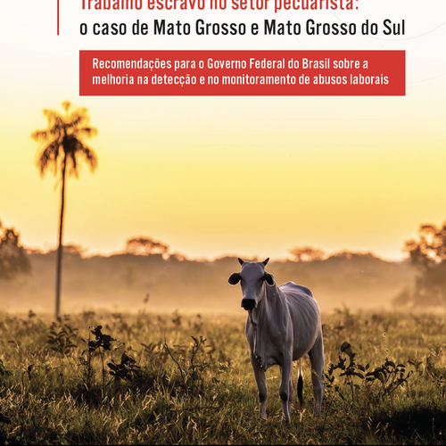 Trabalho escravo no setor pecuarista: o caso de Mato Grosso e Mato Grosso do Sul