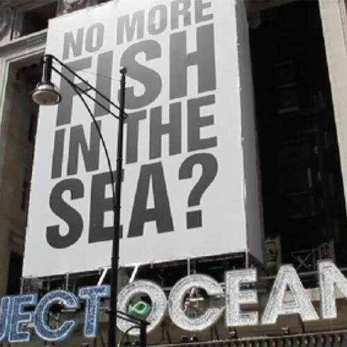  EJF's 'What's the Catch?' at Project Ocean Selfridges 2011