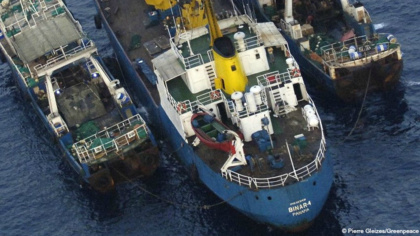 EJF calls on a ban on transhipment at sea in West Africa