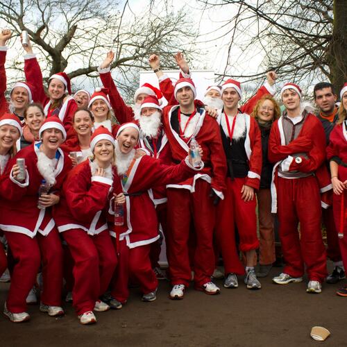 Santas and Elves Run for EJF