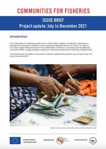 Communities for Fisheries project update - July-December 2021