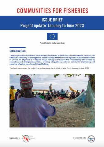 Communities for Fisheries project update - January-June 2023