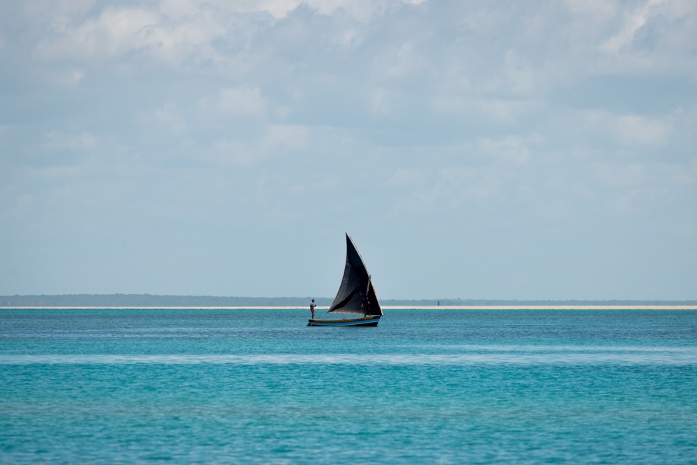 Artisanal vessel in Mozambique