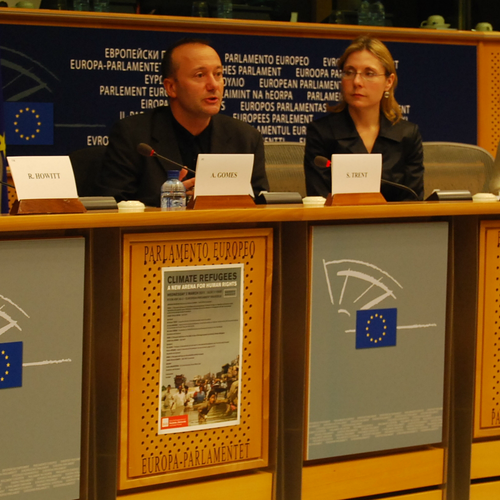 EJF brings the issue of climate refugees to the European Parliament