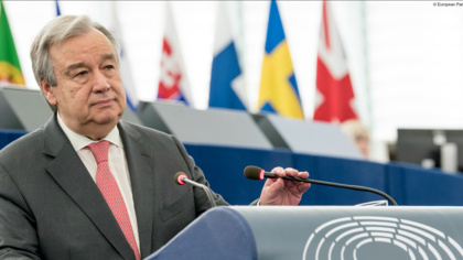 UN Refugee Agency Chief opens landmark meeting with call for protection for climate refugees