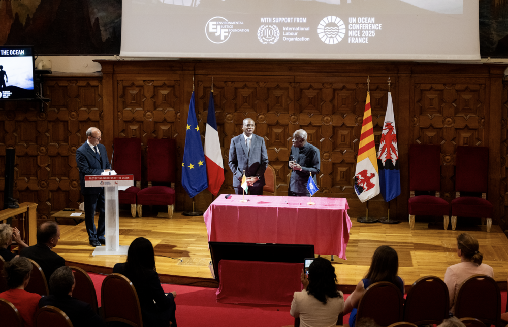 UNOC EJF ILO event