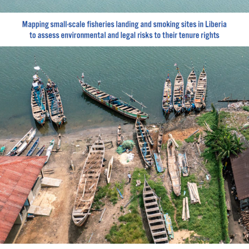 Fishers' rights matter: Mapping small-scale fisheries landing and smoking sites in Liberia to assess environmental and legal risks to their tenure rights