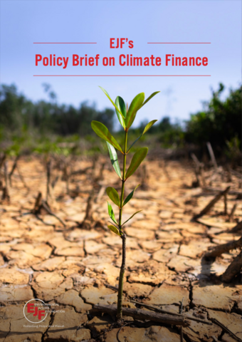 EJF’s Policy Brief on Climate Finance