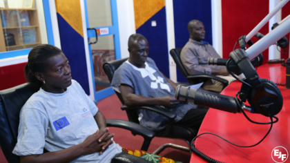 EJF and partners Hen Mpoano launch regular radio show in Cape Coast, Ghana