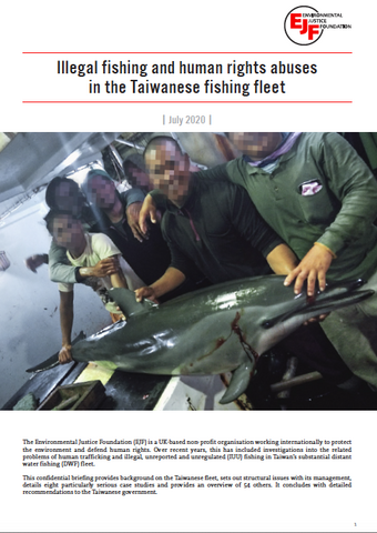 Illegal fishing and human rights abuses in the Taiwanese fishing fleet