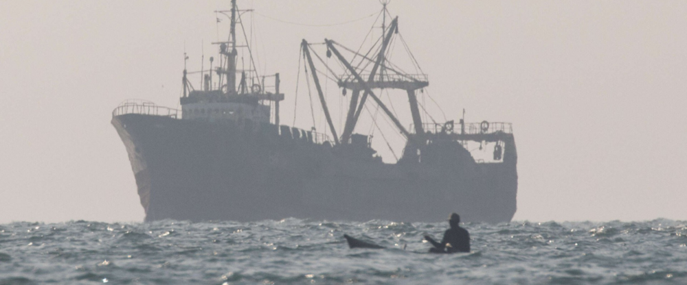 Fischereifahrzeug und Kanu