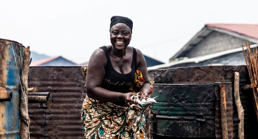 Woman in fisheries Liberia