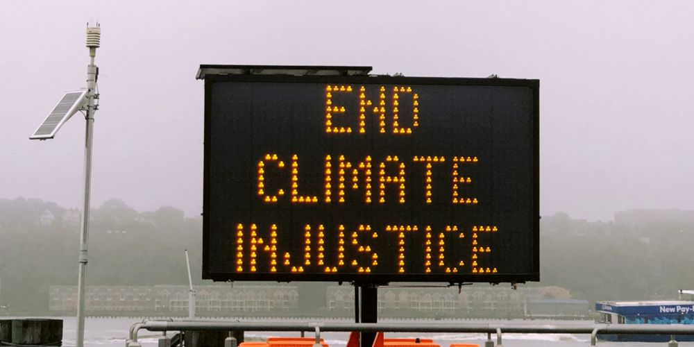 End climate injustice
