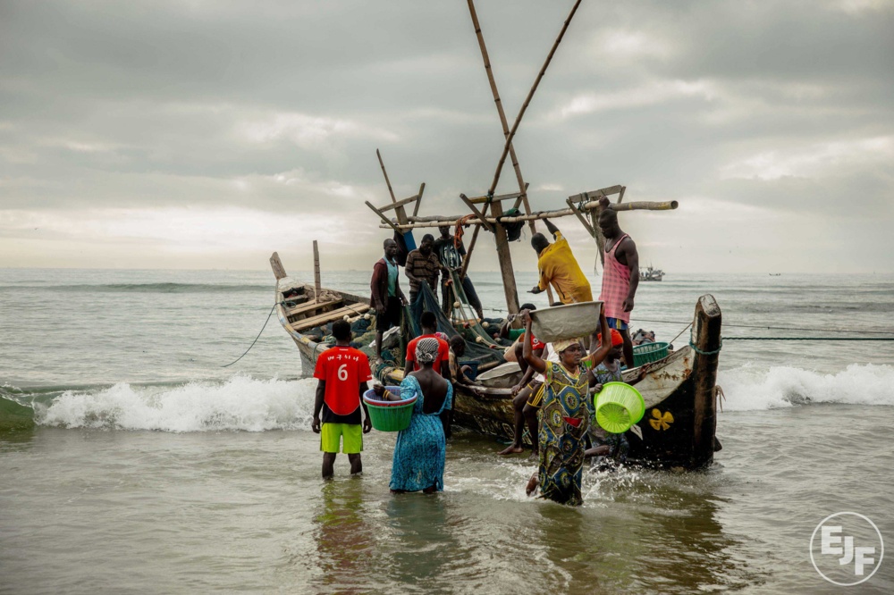 Ghana small scale fishers