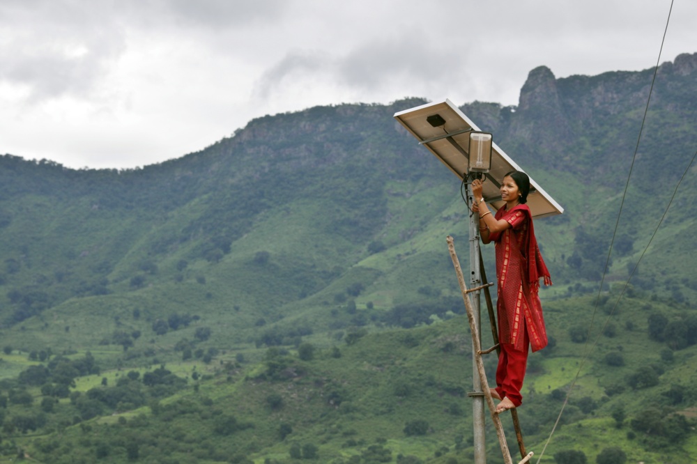 Solar panel climate