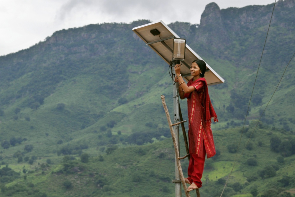 Solar panel climate