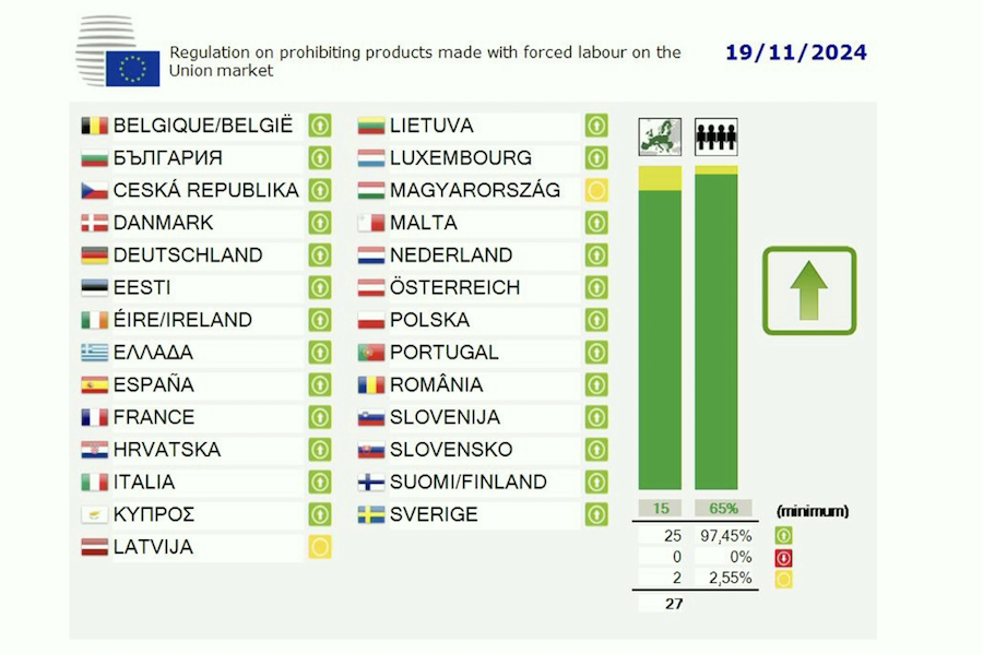 EU Adopts Landmark Forced Labour Regulation to Combat Human Rights Violations