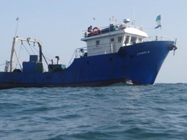 Three illegal trawlers flee Sierra Leone to escape justice