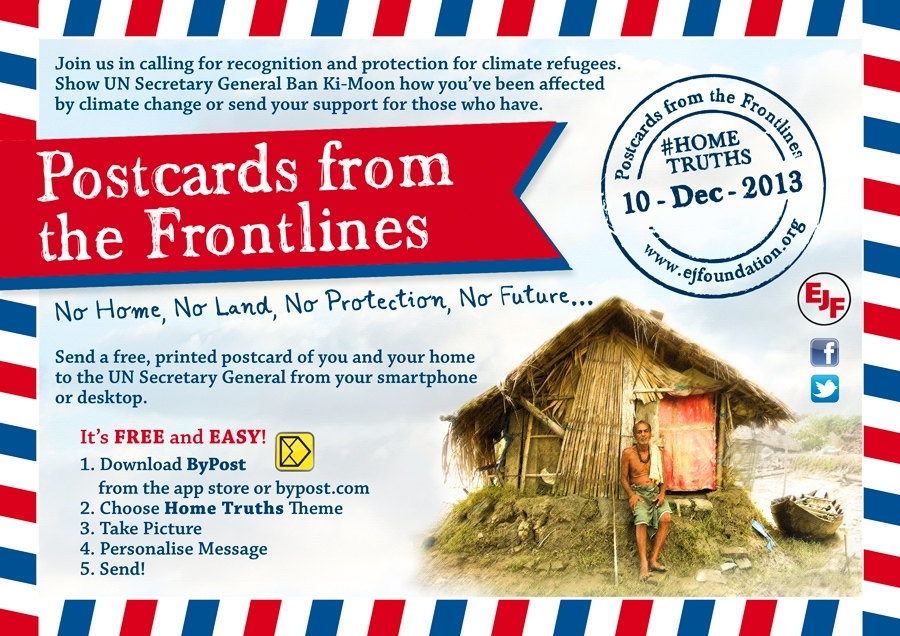 EJF's 'Postcards from the Frontlines' goes live!