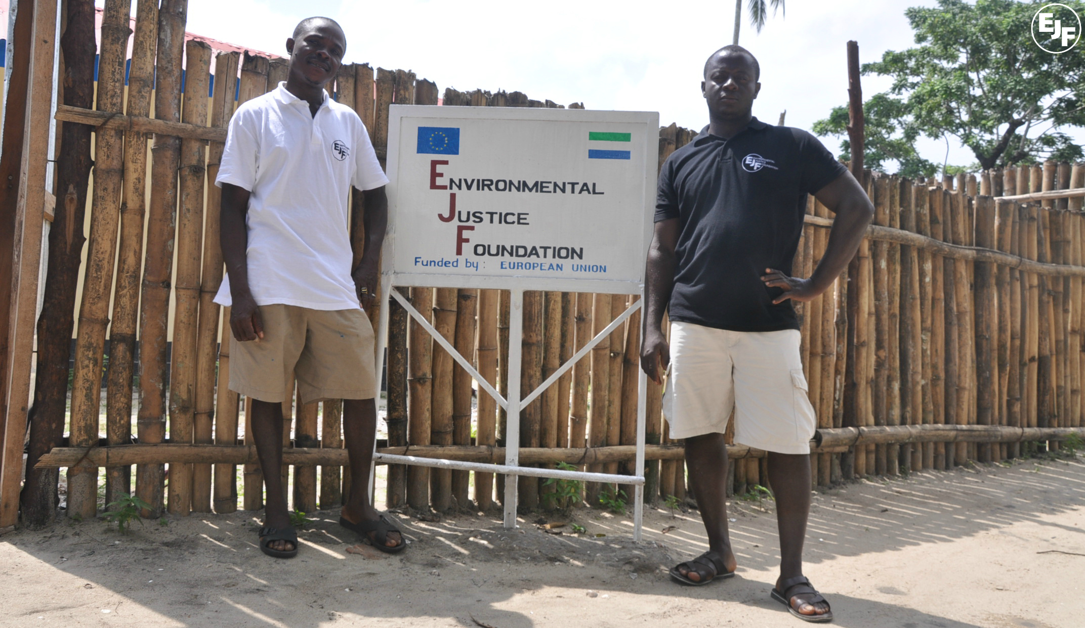 Ceremony held to open new EJF office in Bonthe, Sierra Leone