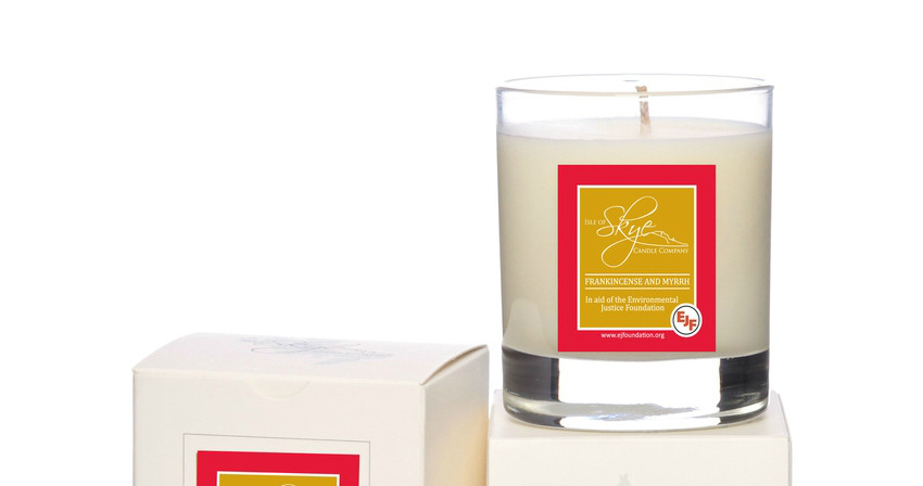Whole Foods to launch exclusive Christmas candle produced by Isle of Skye Candle Company in support of EJF