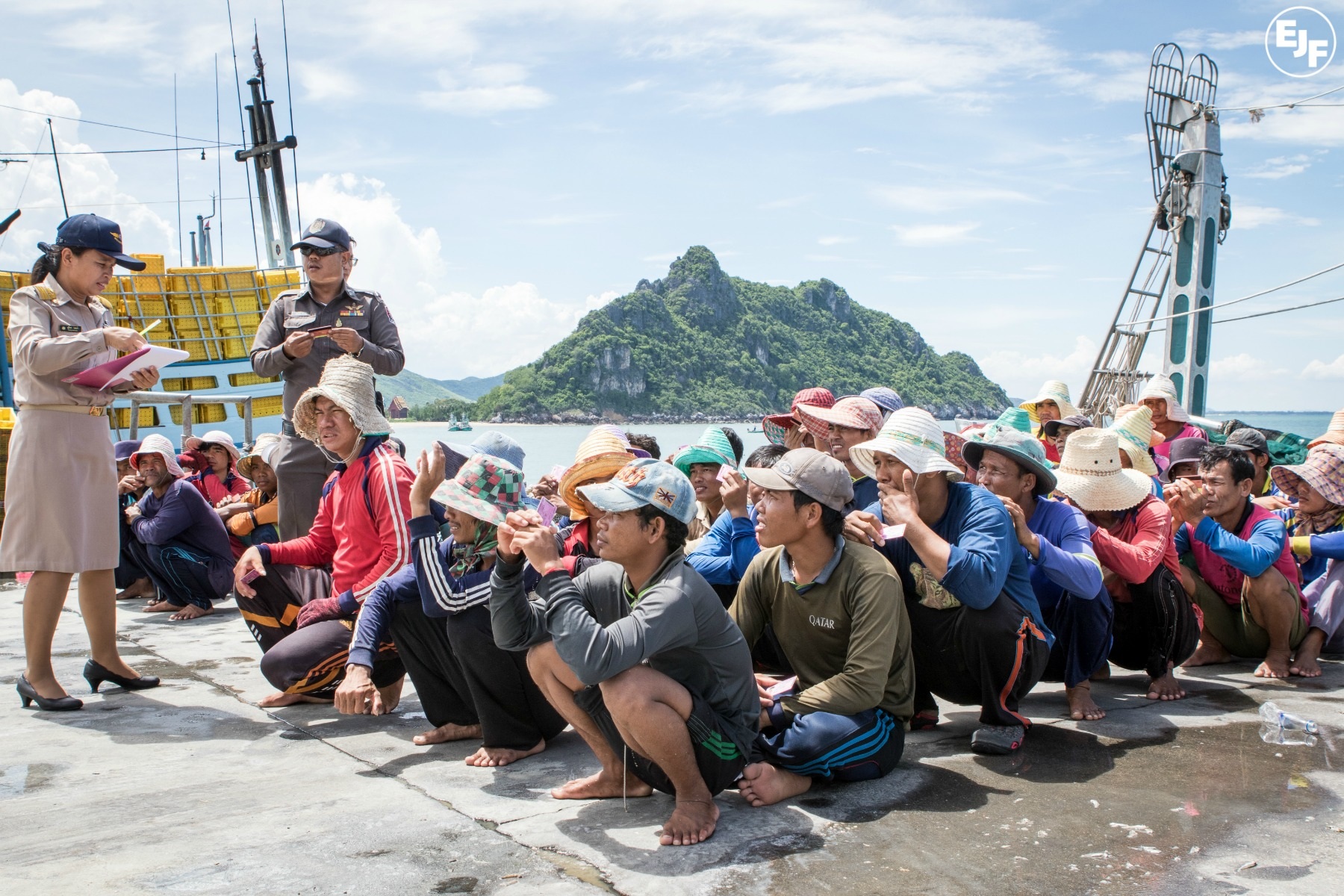 EJF in the field: Vessel monitoring training in Thailand