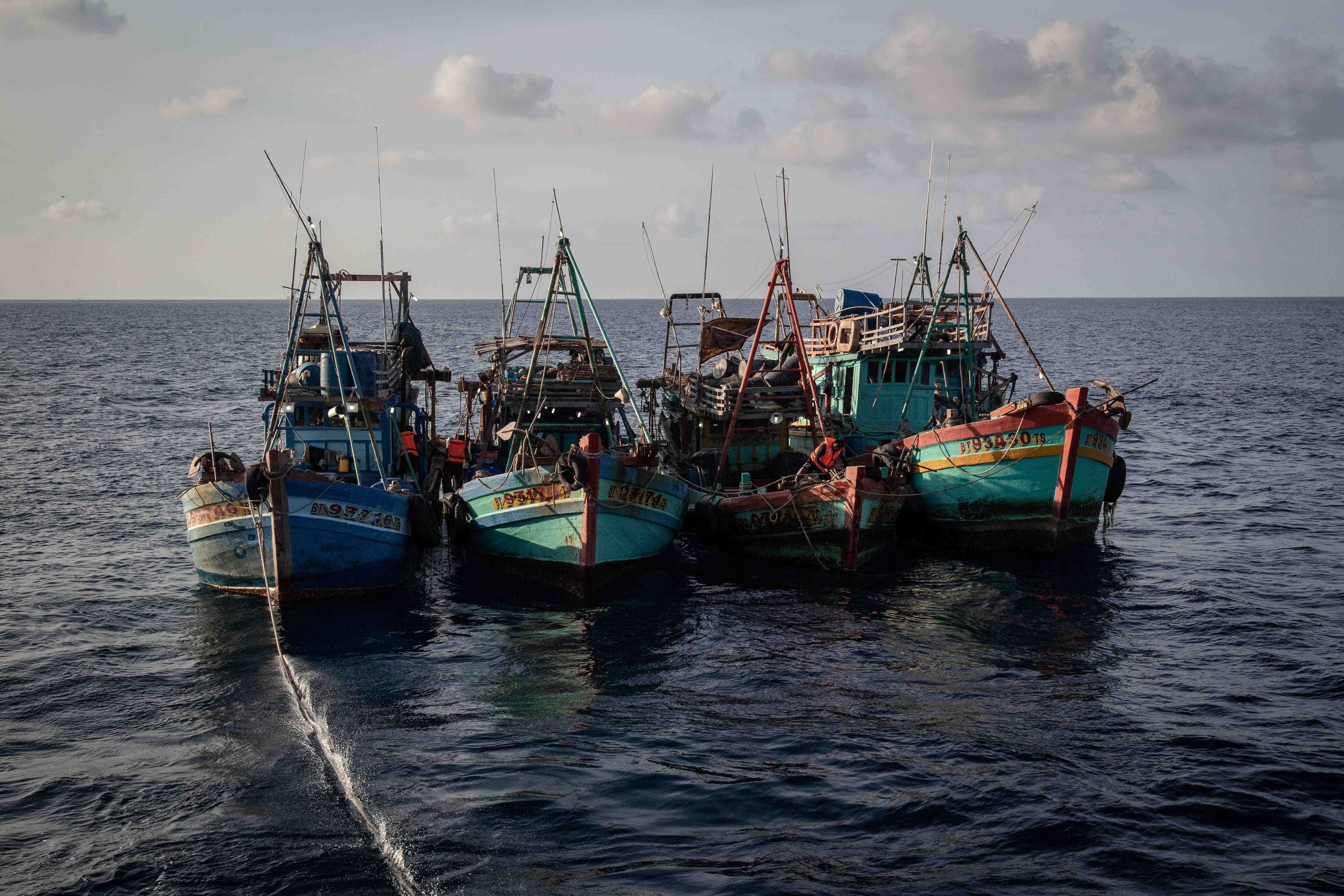 Fish stocks off south-central Vietnam imperiled as trawlers, fine