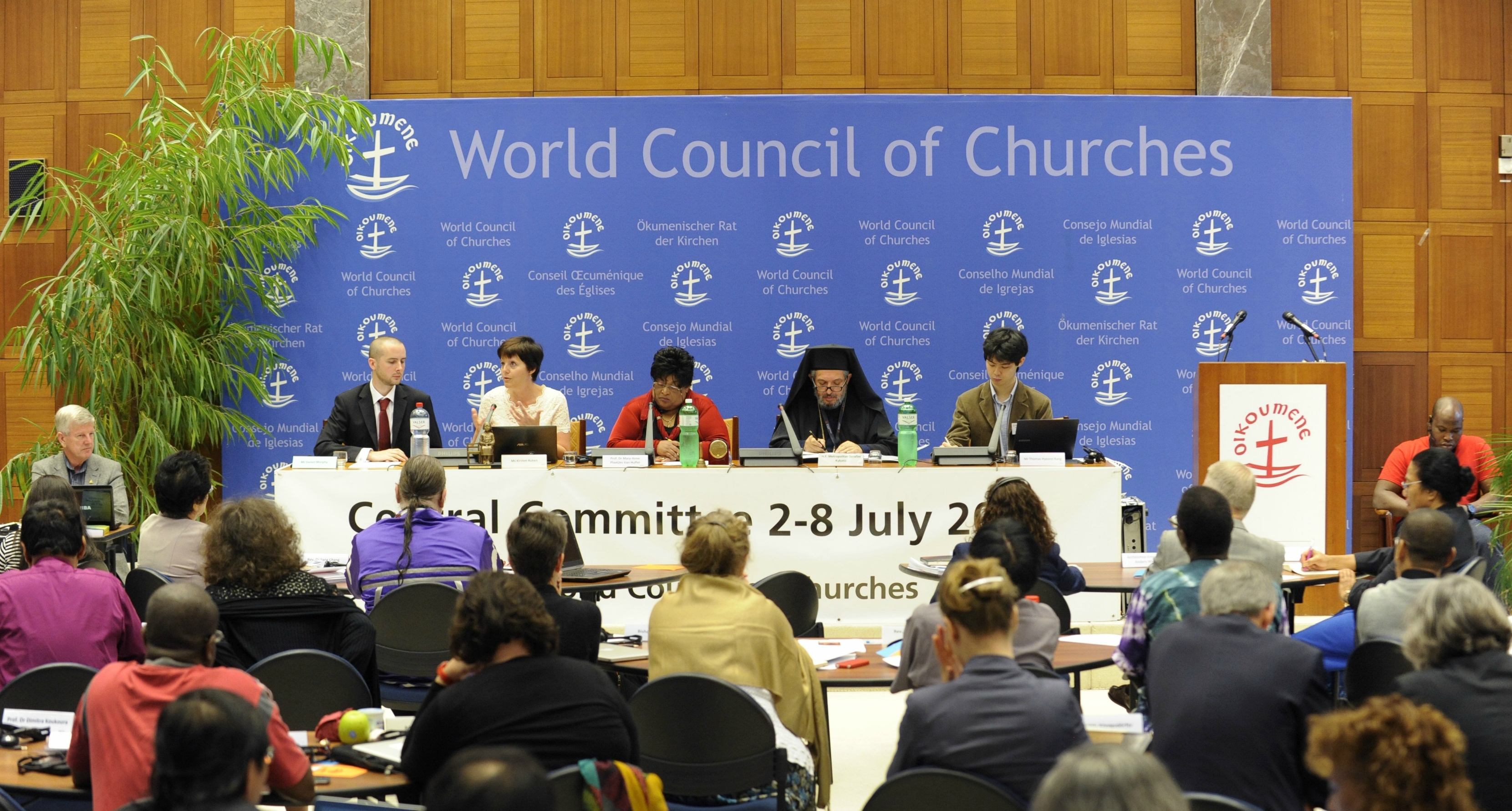 EJF presents to World Council of Churches Central Committee