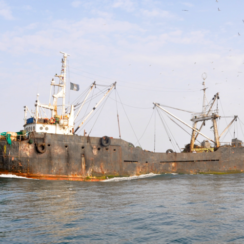 Pirate fishing vessel seized in Liberia
