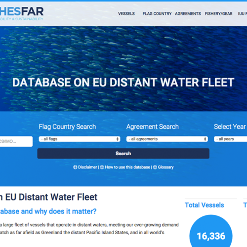 Newly released database helps build the transparency within EU's distant fleet