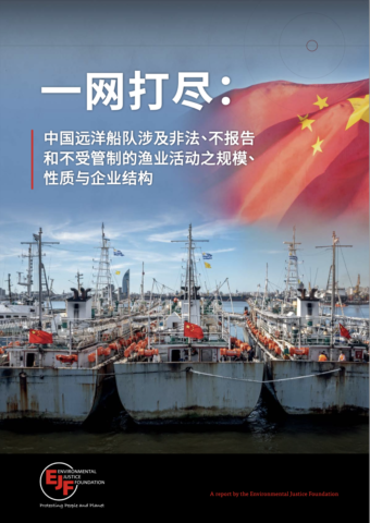 一网打尽: 中国远洋船队涉及非法、不报告和不受管制的渔业活动之规模、性质与企业结构
