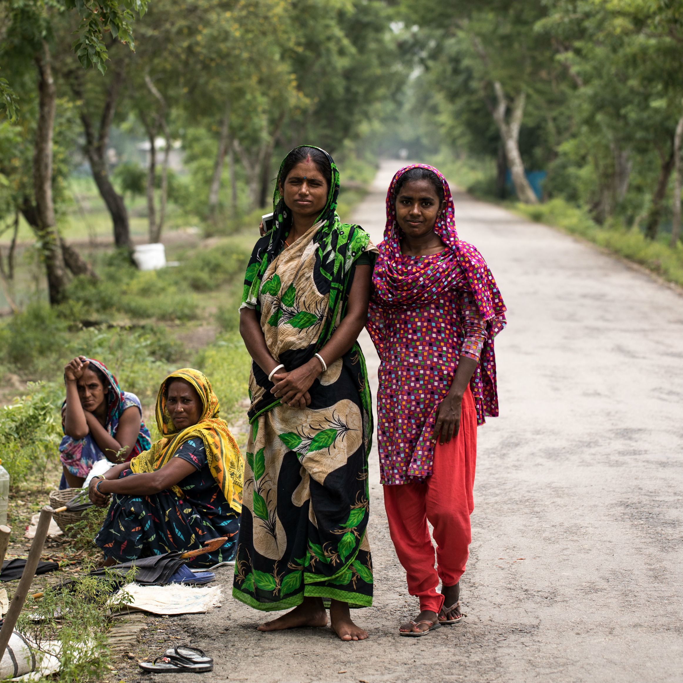 Cropped Women On Road 2