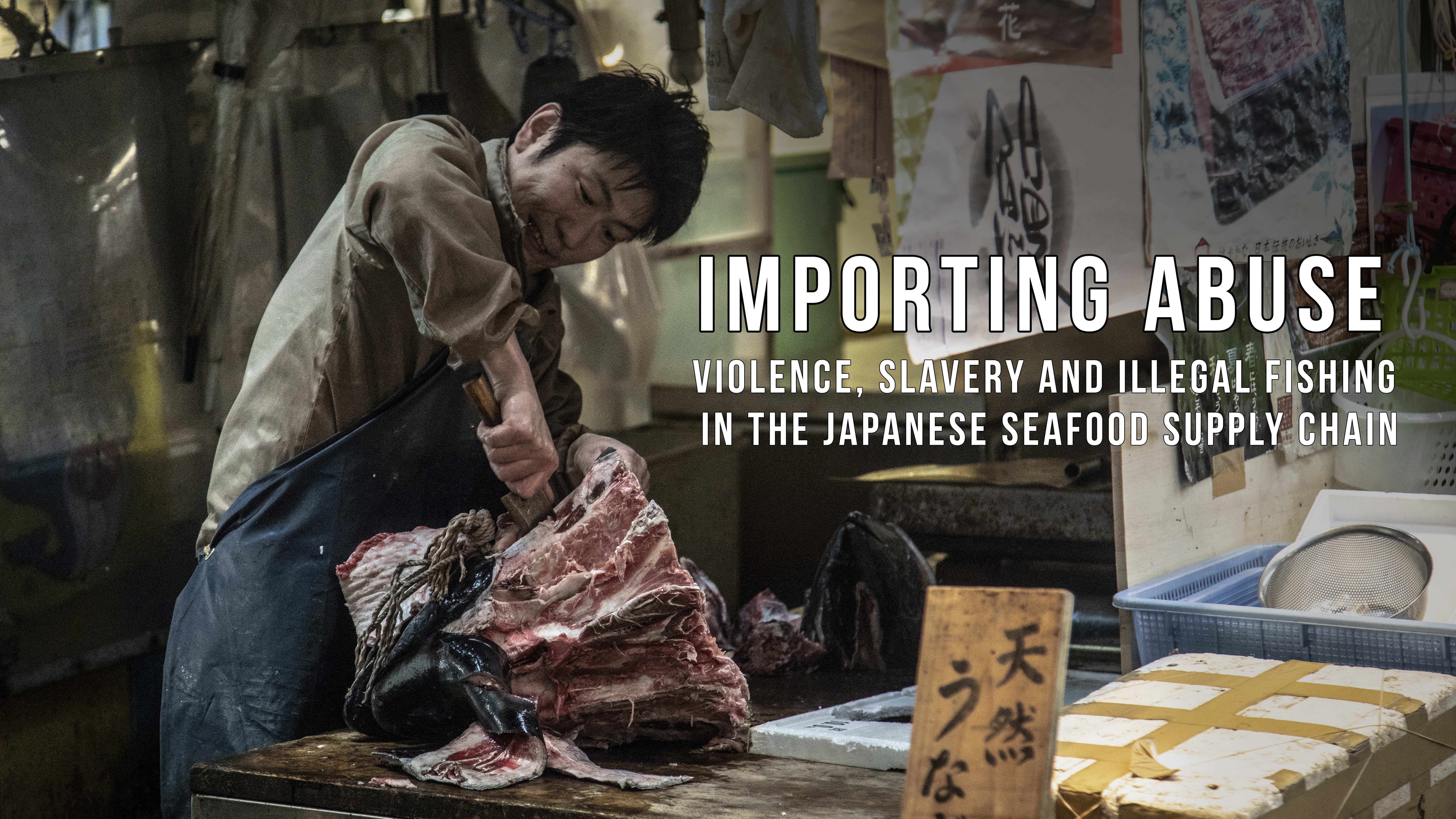 Importing Abuse: Gewalt, Sklaverei und illegaler Fischfang in Japans Fischereilieferketten